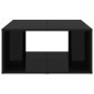 vidaXL Tavolini da Salotto 4 pz Nero Lucido 33x33x33cm in Truciolato vidaXL Tavolini da Salotto 4 pz Nero Lucido 33x33x33cm in Truciolato