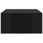 vidaXL Tavolini da Salotto 4 pz Nero Lucido 33x33x33cm in Truciolato vidaXL Tavolini da Salotto 4 pz Nero Lucido 33x33x33cm in Truciolato