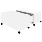 vidaXL Tavolino da Caffè Bianco 75x75x38 cm in Truciolato vidaXL Tavolino da Caffè Bianco 75x75x38 cm in Truciolato