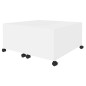 vidaXL Tavolino da Caffè Bianco 75x75x38 cm in Truciolato vidaXL Tavolino da Caffè Bianco 75x75x38 cm in Truciolato