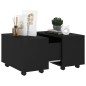 vidaXL Tavolino da Salotto Nero 60x60x38 cm in Truciolato vidaXL Tavolino da Salotto Nero 60x60x38 cm in Truciolato