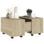 vidaXL Tavolino da Salotto Rovere Sonoma 60x60x38 cm Legno Multistrato vidaXL Tavolino da Salotto Rovere Sonoma 60x60x38 cm Legno Multistrato