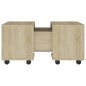vidaXL Tavolino da Salotto Rovere Sonoma 60x60x38 cm Legno Multistrato vidaXL Tavolino da Salotto Rovere Sonoma 60x60x38 cm Legno Multistrato