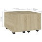vidaXL Tavolino da Salotto Rovere Sonoma 60x60x38 cm Legno Multistrato vidaXL Tavolino da Salotto Rovere Sonoma 60x60x38 cm Legno Multistrato