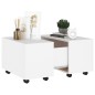 vidaXL Tavolino da Salotto Bianco 60x60x38 cm in Truciolato vidaXL Tavolino da Salotto Bianco 60x60x38 cm in Truciolato
