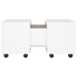 vidaXL Tavolino da Salotto Bianco 60x60x38 cm in Truciolato vidaXL Tavolino da Salotto Bianco 60x60x38 cm in Truciolato