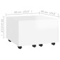 vidaXL Tavolino da Salotto Bianco 60x60x38 cm in Truciolato vidaXL Tavolino da Salotto Bianco 60x60x38 cm in Truciolato
