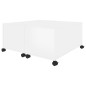 vidaXL Tavolino da Caffè Bianco Lucido 75x75x38 cm in Truciolato vidaXL Tavolino da Caffè Bianco Lucido 75x75x38 cm in Truciolato