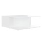 vidaXL Tavolino da Caffè Bianco 80x80x31 cm in Truciolato vidaXL Tavolino da Caffè Bianco 80x80x31 cm in Truciolato