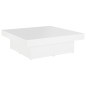 vidaXL Tavolino da Salotto Bianco 90x90x28 cm in Truciolato vidaXL Tavolino da Salotto Bianco 90x90x28 cm in Truciolato
