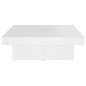 vidaXL Tavolino da Salotto Bianco 90x90x28 cm in Truciolato vidaXL Tavolino da Salotto Bianco 90x90x28 cm in Truciolato
