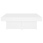 vidaXL Tavolino da Salotto Bianco 90x90x28 cm in Truciolato vidaXL Tavolino da Salotto Bianco 90x90x28 cm in Truciolato
