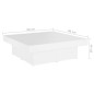 vidaXL Tavolino da Salotto Bianco 90x90x28 cm in Truciolato vidaXL Tavolino da Salotto Bianco 90x90x28 cm in Truciolato