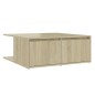 vidaXL Tavolino da Caffè Rovere Sonoma 80x80x31 cm in Truciolato vidaXL Tavolino da Caffè Rovere Sonoma 80x80x31 cm in Truciolato