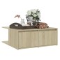 vidaXL Tavolino da Caffè Rovere Sonoma 80x80x31 cm in Truciolato vidaXL Tavolino da Caffè Rovere Sonoma 80x80x31 cm in Truciolato