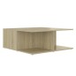 vidaXL Tavolino da Caffè Rovere Sonoma 80x80x31 cm in Truciolato vidaXL Tavolino da Caffè Rovere Sonoma 80x80x31 cm in Truciolato