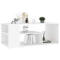 vidaXL Tavolino da Caffè Bianco 100x50x40 cm in Truciolato vidaXL Tavolino da Caffè Bianco 100x50x40 cm in Truciolato