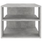 vidaXL Tavolino da Caffè Grigio Cemento 100x50x40 cm in Truciolato vidaXL Tavolino da Caffè Grigio Cemento 100x50x40 cm in Truciolato