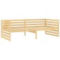 vidaXL Dormeuse in Legno Massello di Pino 90x200 cm vidaXL Dormeuse in Legno Massello di Pino 90x200 cm
