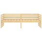 vidaXL Dormeuse in Legno Massello di Pino 90x200 cm vidaXL Dormeuse in Legno Massello di Pino 90x200 cm