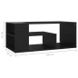 vidaXL Tavolino da Caffè Nero 100x50x40 cm in Truciolato vidaXL Tavolino da Caffè Nero 100x50x40 cm in Truciolato