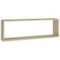 vidaXL Mensole a Cubo 2 pz Rovere Sonoma 80x15x26,5 cm in Truciolato vidaXL Mensole a Cubo 2 pz Rovere Sonoma 80x15x26,5 cm in Truciolato
