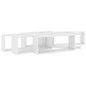 vidaXL Mensole Parete a Cubo 6 pz Bianco Lucido 60x15x23 cm Truciolato vidaXL Mensole Parete a Cubo 6 pz Bianco Lucido 60x15x23 cm Truciolato