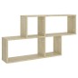 vidaXL Scaffale a Parete Rovere Sonoma 100x18x53 cm in Truciolato