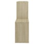 vidaXL Scaffale a Parete Rovere Sonoma 100x18x53 cm in Truciolato