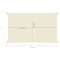 Vela Parasole 160 g/m² Crema 2x4,5 m in HDPE Vela Parasole 160 g/m² Crema 2x4,5 m in HDPE
