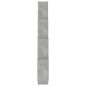 vidaXL Mensola da Parete a Cubo Grigio Cemento 90x15x119 cm Truciolato vidaXL Mensola da Parete a Cubo Grigio Cemento 90x15x119 cm Truciolato