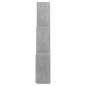 vidaXL Mensola da Parete a Cubo Grigio Cemento 78x15x93 cm Truciolato vidaXL Mensola da Parete a Cubo Grigio Cemento 78x15x93 cm Truciolato