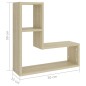 vidaXL Mensole a Muro 2 pz Rovere Sonoma 50x15x50 cm in Truciolato vidaXL Mensole a Muro 2 pz Rovere Sonoma 50x15x50 cm in Truciolato