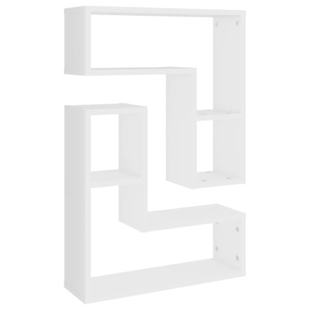 vidaXL Mensole a Muro 2 pz Bianco 50x15x50 cm in Truciolato