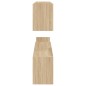vidaXL Mensole a Muro 2 pz Rovere Sonoma 100x15x20 cm Truciolato vidaXL Mensole a Muro 2 pz Rovere Sonoma 100x15x20 cm Truciolato