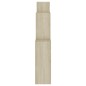 vidaXL Mensola a Cubo Rovere Sonoma 80x15x78,5cm Truciolato vidaXL Mensola a Cubo Rovere Sonoma 80x15x78,5cm Truciolato