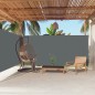 Tenda da Sole Laterale Retrattile Antracite 180x600 cm Tenda da Sole Laterale Retrattile Antracite 180x600 cm