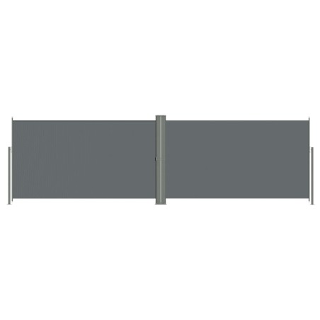 Tenda da Sole Laterale Retrattile Antracite 180x600 cm