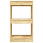 vidaXL Libreria 40x30x71,5 cm in Legno Massello di Pino vidaXL Libreria 40x30x71,5 cm in Legno Massello di Pino