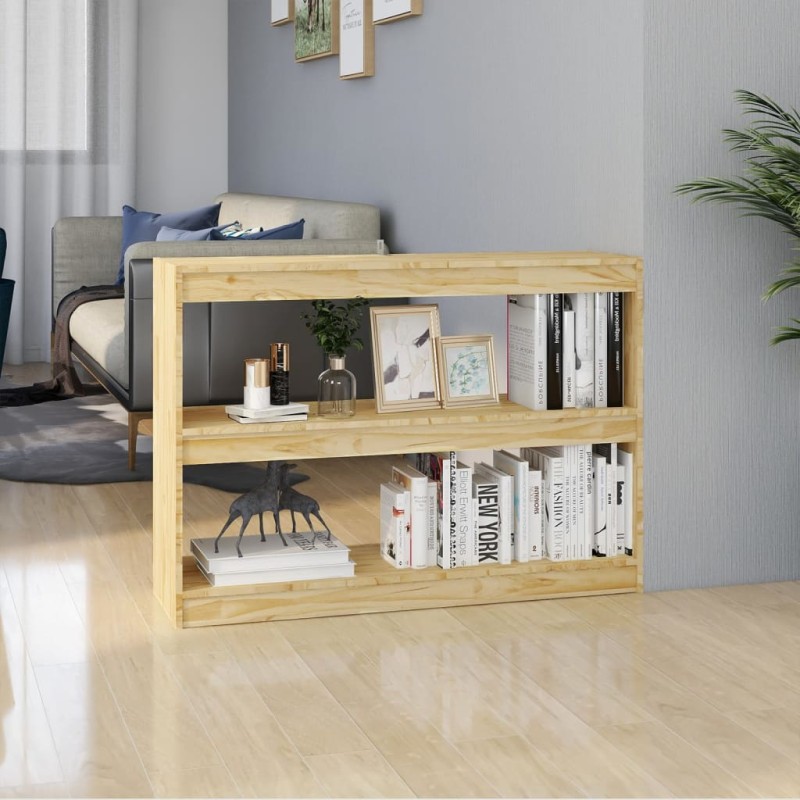 vidaXL Libreria/Divisorio 100x30x71,5 cm in Legno Massello di Pino vidaXL Libreria/Divisorio 100x30x71,5 cm in Legno Massello di Pino