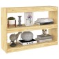 vidaXL Libreria/Divisorio 100x30x71,5 cm in Legno Massello di Pino vidaXL Libreria/Divisorio 100x30x71,5 cm in Legno Massello di Pino