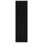 vidaXL Libreria/Divisorio Nero 100x30x103 cm in Legno Massello di Pino