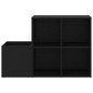 vidaXL Scarpiera da Ingresso Nera 105x35,5x70 cm in Truciolato vidaXL Scarpiera da Ingresso Nera 105x35,5x70 cm in Truciolato