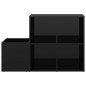 vidaXL Scarpiera Ingresso Nero Lucido 105x35,5x70cm Legno Multistrato vidaXL Scarpiera Ingresso Nero Lucido 105x35,5x70cm Legno Multistrato