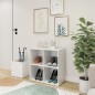 vidaXL Scarpiera da Ingresso Bianca 105x35,5x70cm in Legno Multistrato vidaXL Scarpiera da Ingresso Bianca 105x35,5x70cm in Legno Multistrato