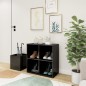 vidaXL Scarpiera da Ingresso Grigio Lucido 105x35,5x70cm in Truciolato vidaXL Scarpiera da Ingresso Grigio Lucido 105x35,5x70cm in Truciolato