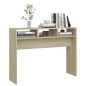 vidaXL Tavolo Consolle Rovere Sonoma 105x30x80 cm in Truciolato vidaXL Tavolo Consolle Rovere Sonoma 105x30x80 cm in Truciolato
