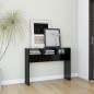 vidaXL Tavolo Consolle Nero 105x30x80 cm in Truciolato vidaXL Tavolo Consolle Nero 105x30x80 cm in Truciolato