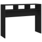 vidaXL Tavolo Consolle Nero 105x30x80 cm in Truciolato vidaXL Tavolo Consolle Nero 105x30x80 cm in Truciolato