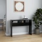 vidaXL Tavolo Consolle Nero 105x30x80 cm in Truciolato vidaXL Tavolo Consolle Nero 105x30x80 cm in Truciolato
